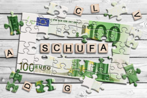 Geldscheinpuzzle - Schufa